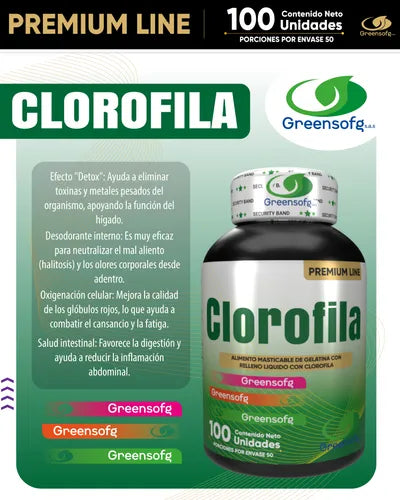 CLOROFILA PREMIUM x 2 unidades