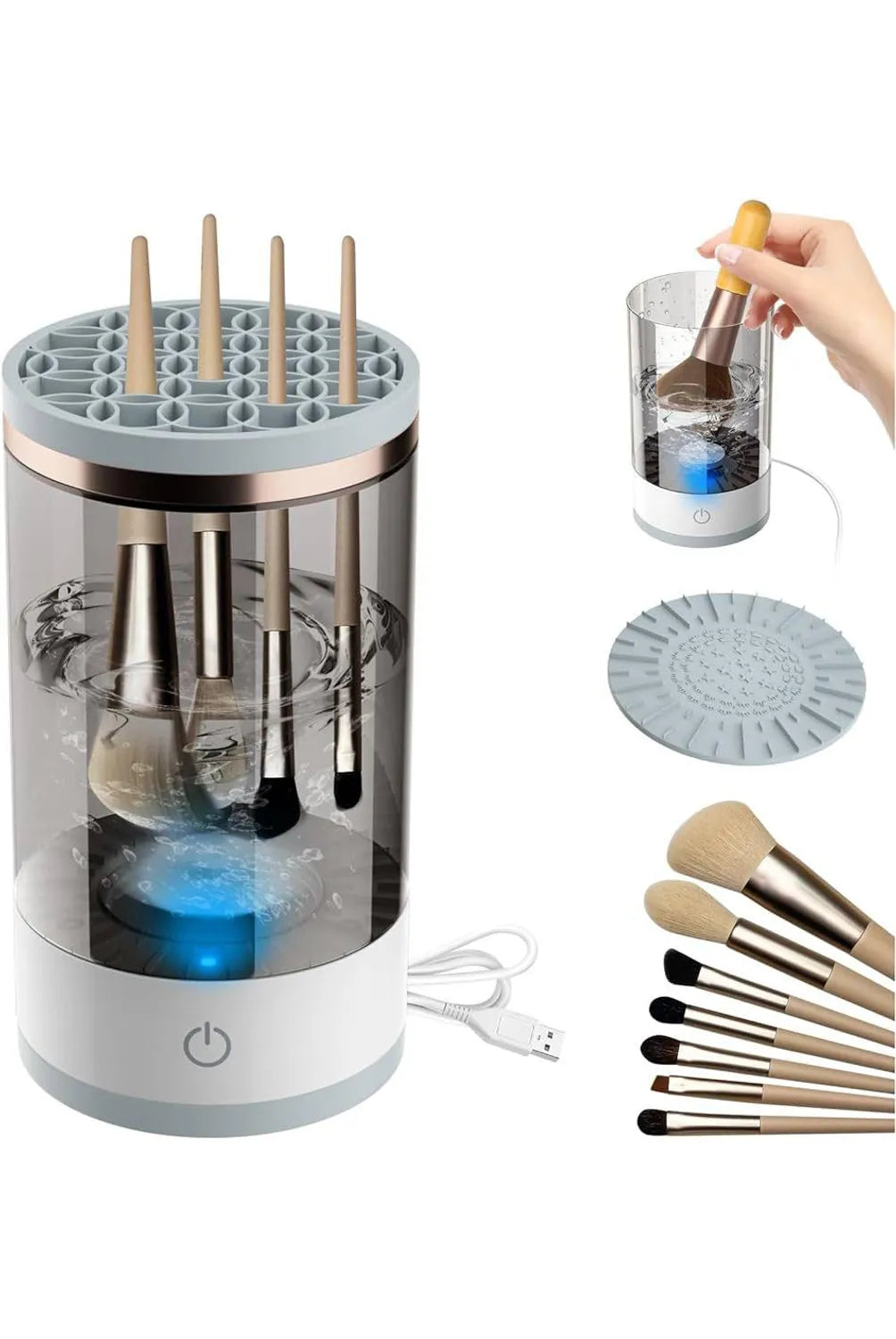 Limpiador Eléctrico de Brochas de Maquil