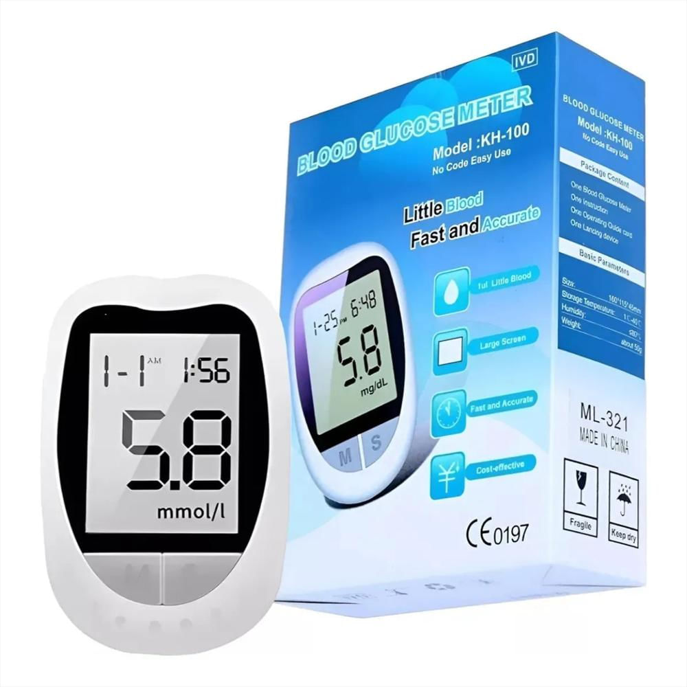 Glucómetro Digital Medidor Glucosa Sangre