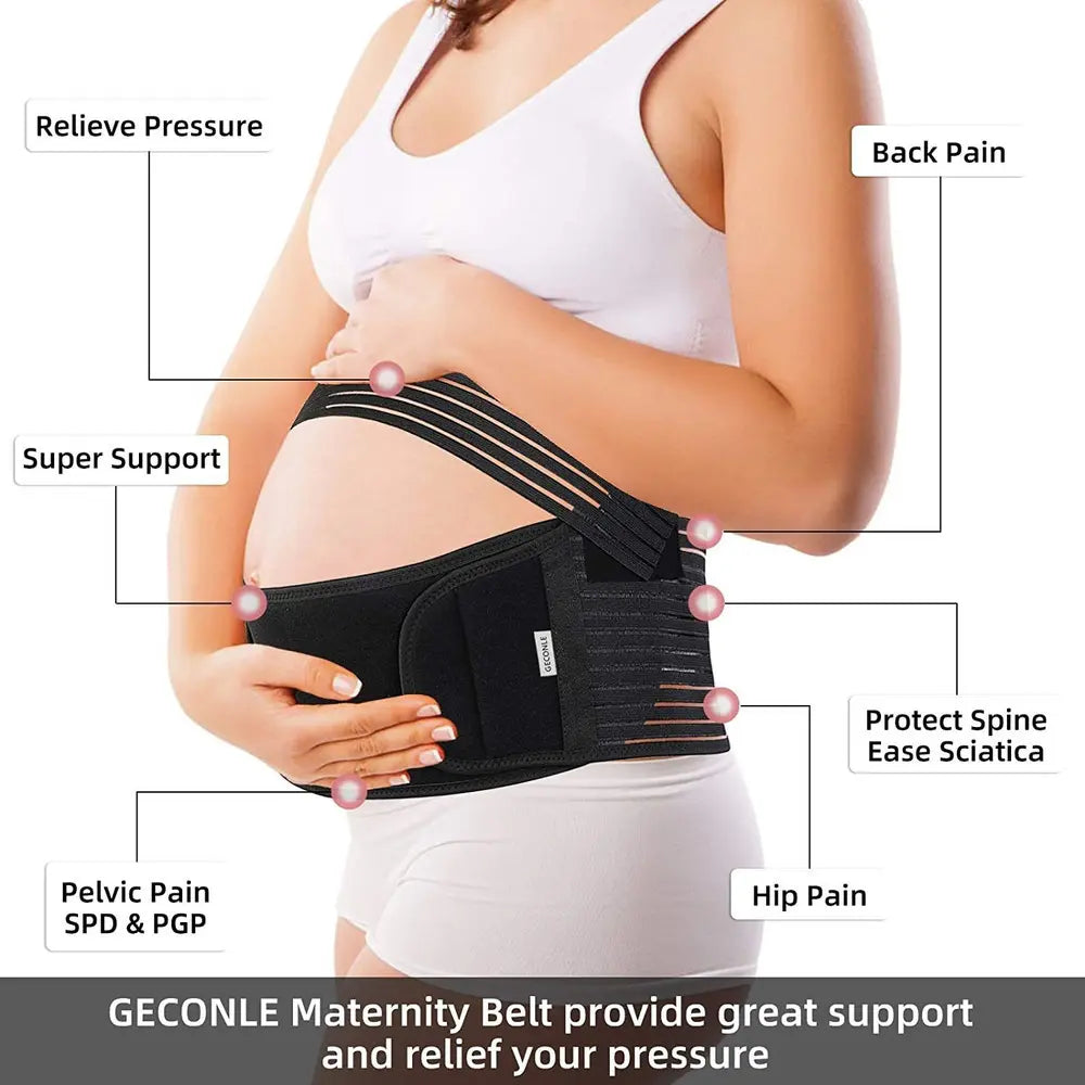 Faja Cinturón Embarazada Soporte Lumbar