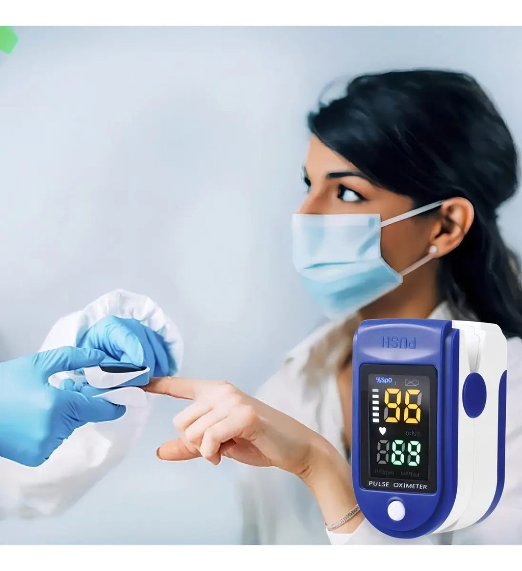oximetro Dedo Adultos Precisión Medición