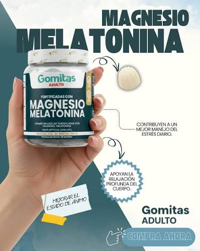 Gomas Magnesio + Melatonina