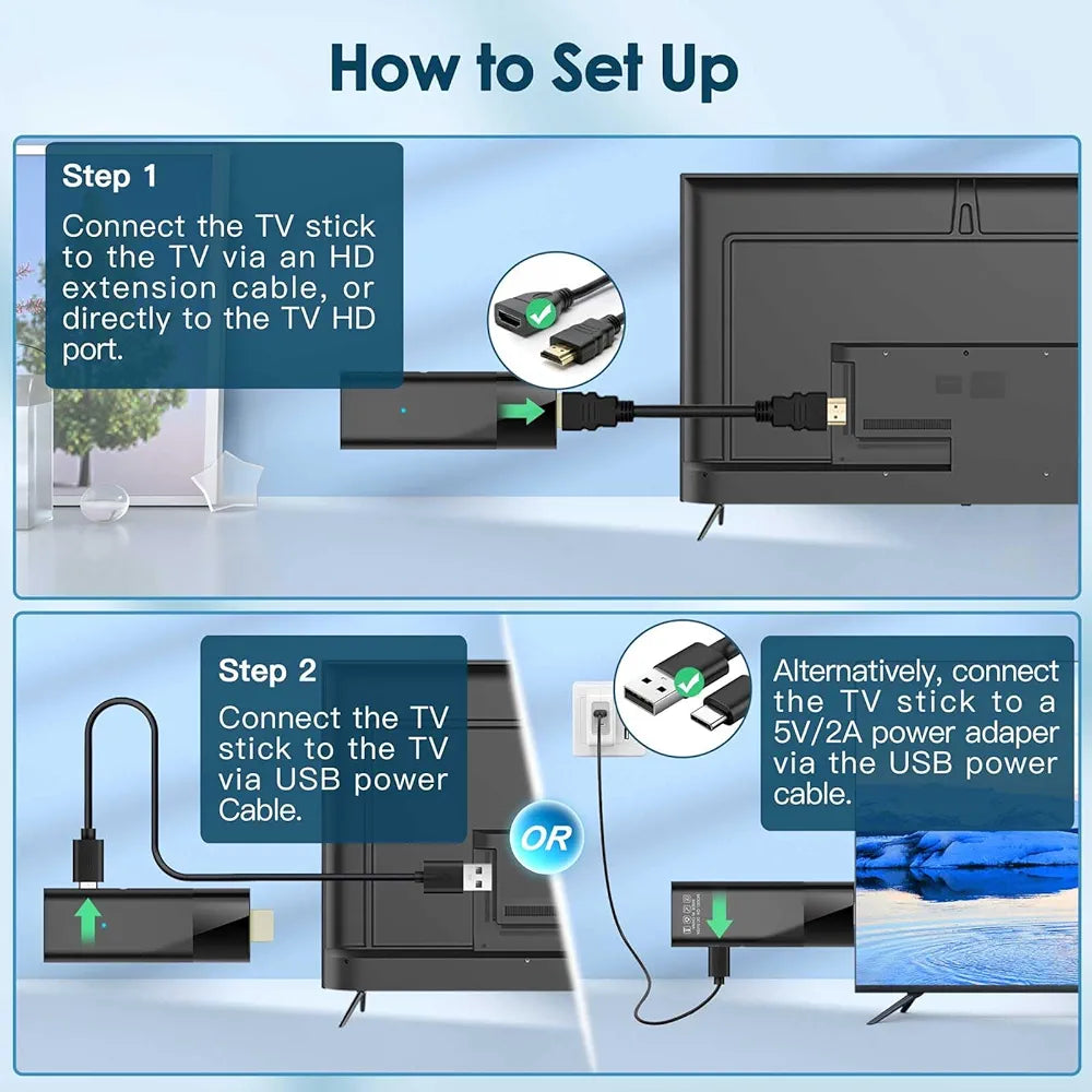 Smart TV Stick Android 4K Streaming