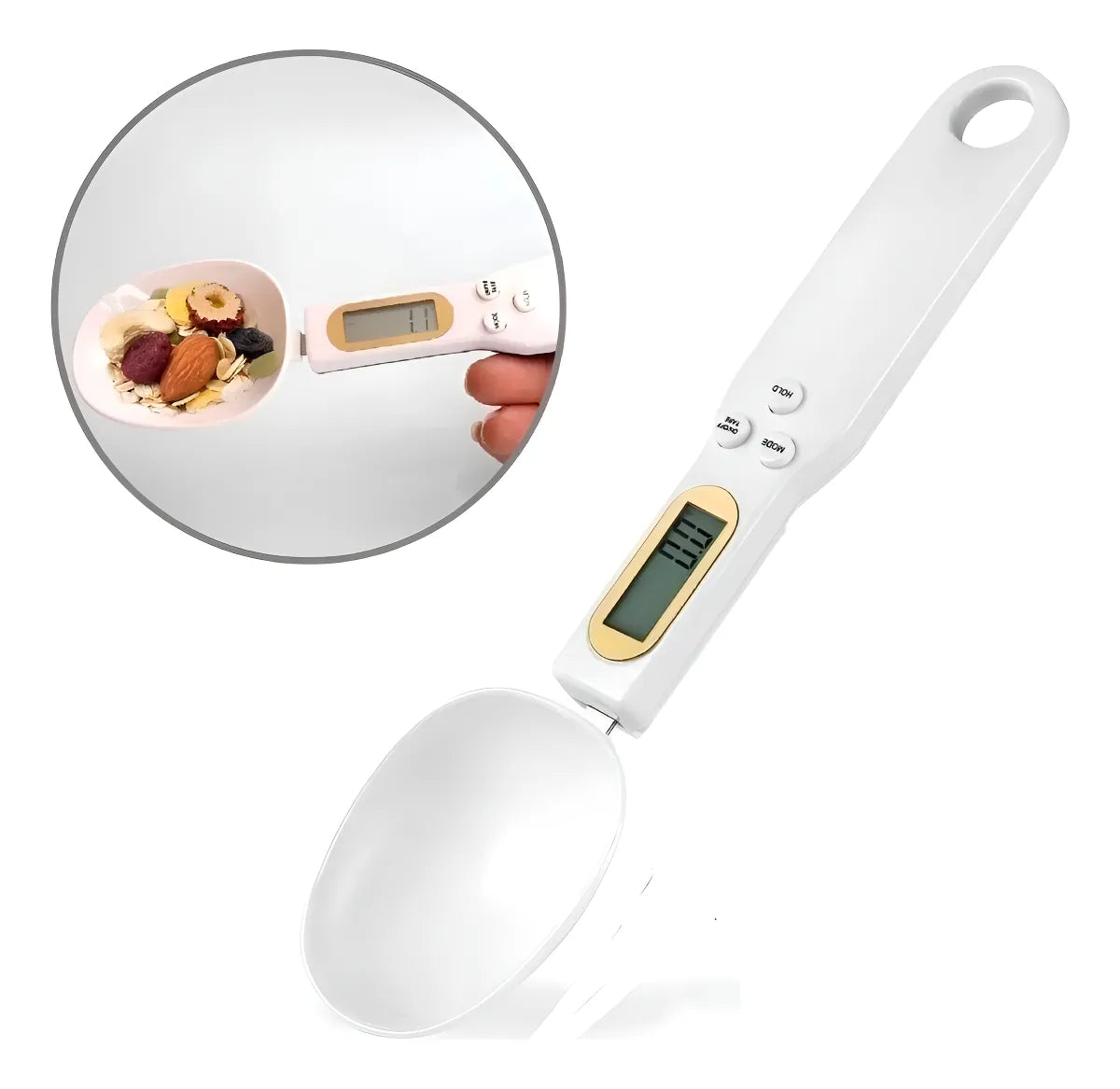 Cuchara Gramera Digital Ajustable 500g