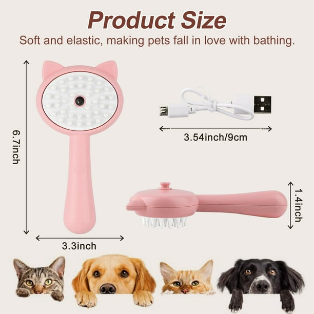 CEPILLO 3 EN 1 VAPOR PET SPRAY