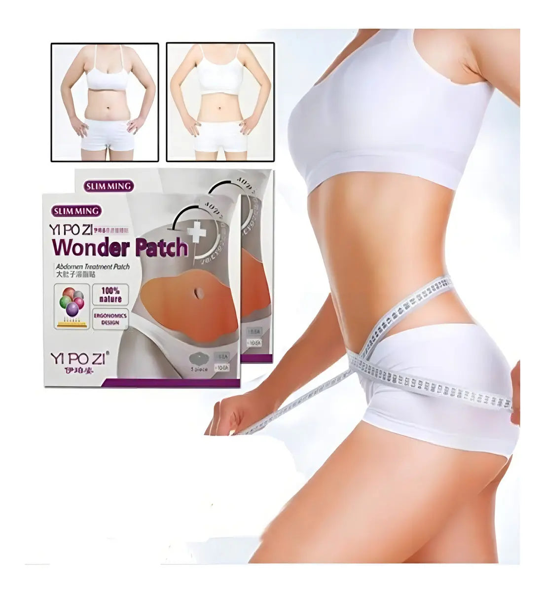Parches Adelgazantes Vientre WonderPatch