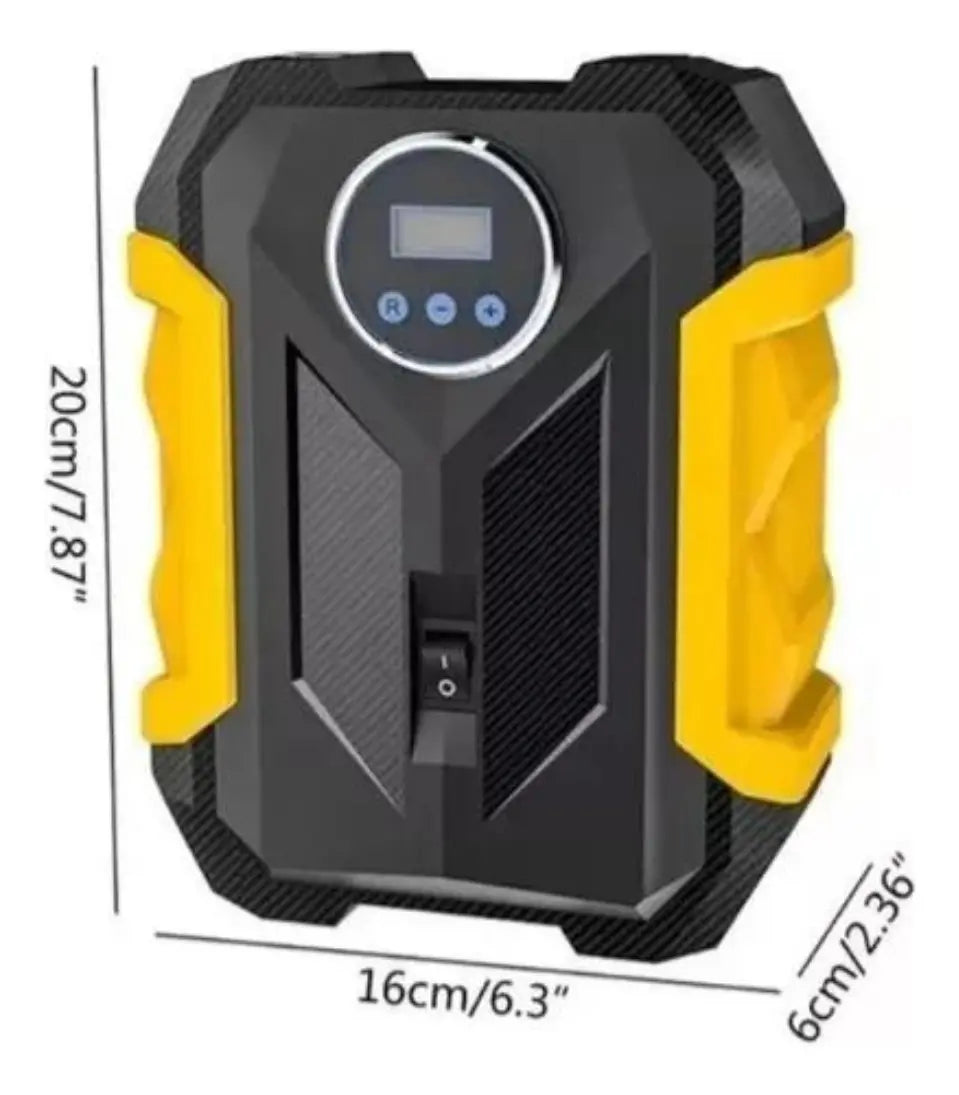Inflador de Aire Portátil Digital 12V