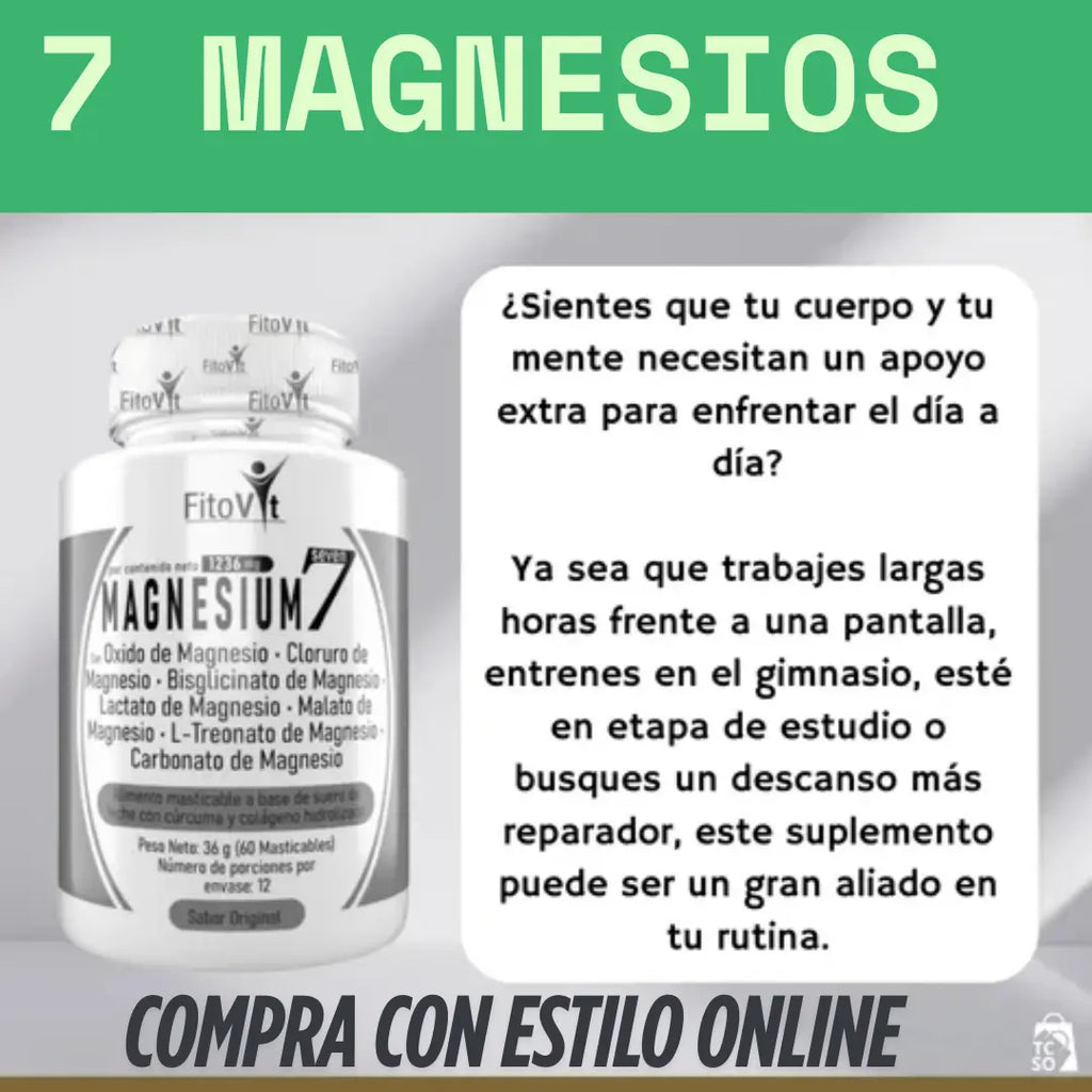 7MAGNESIUM X60UND FITOVIT