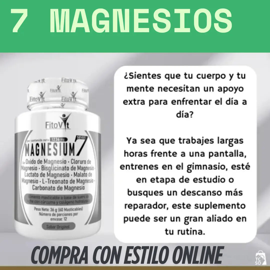 7MAGNESIUM X60UND FITOVIT