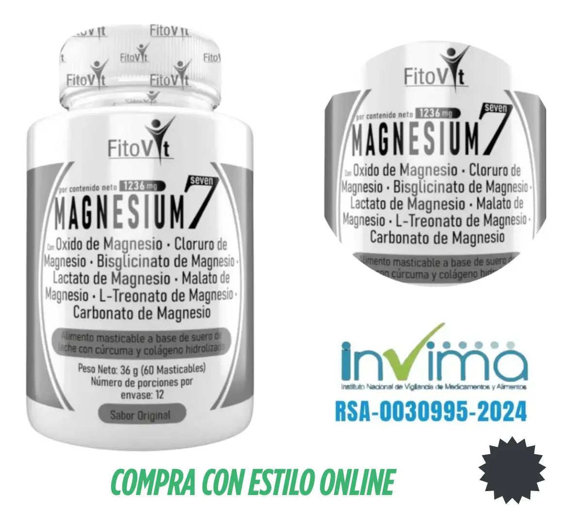 7MAGNESIUM X60UND FITOVIT